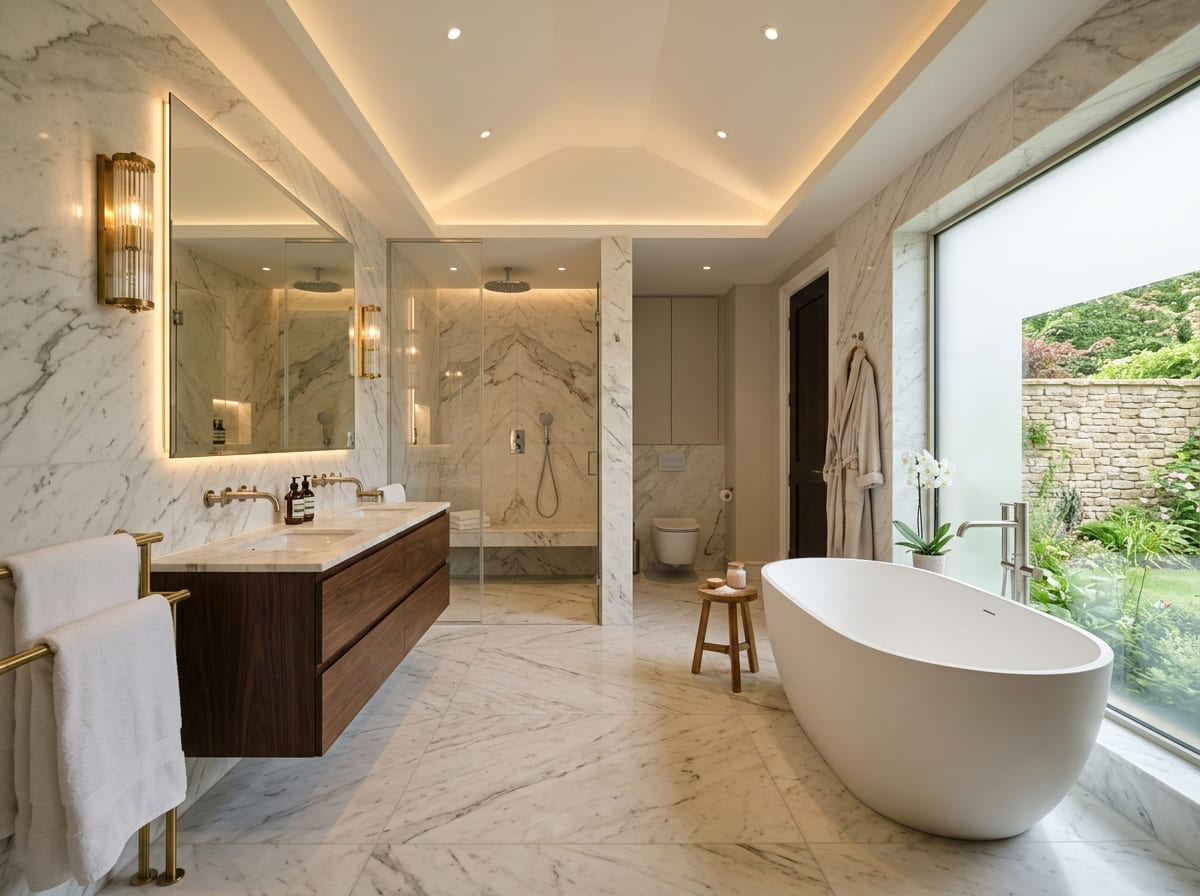 Custom Bathroom Renovation in Damon